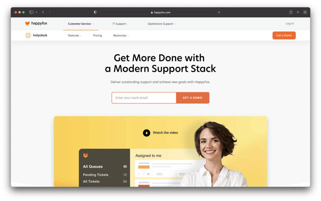 happyfox - best help desk software for ecommerce