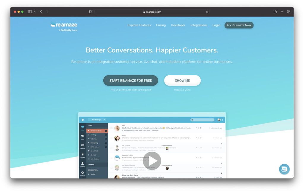 re amaze - best help desk software for ecommerce