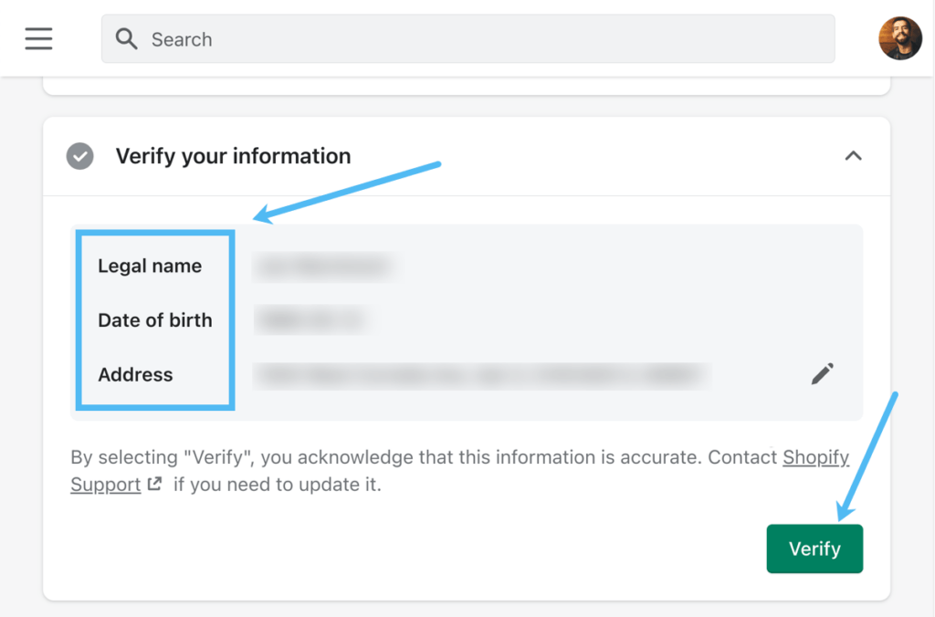 verify information