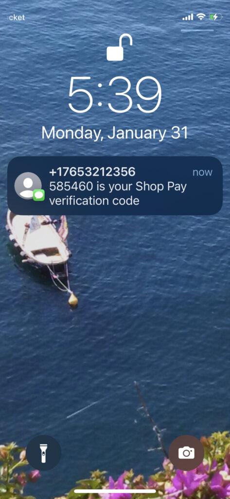 getting your shop pay code