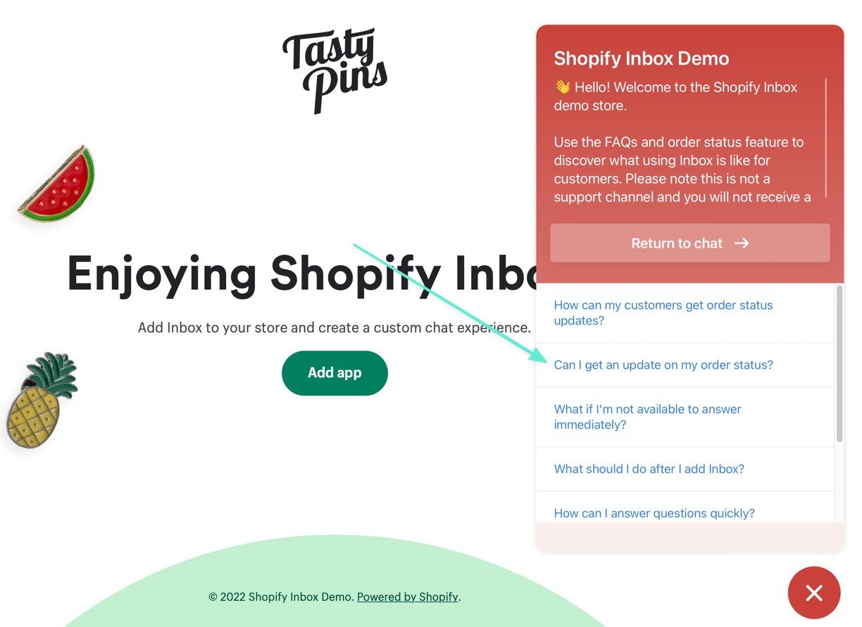 Shopify Inbox FAQs