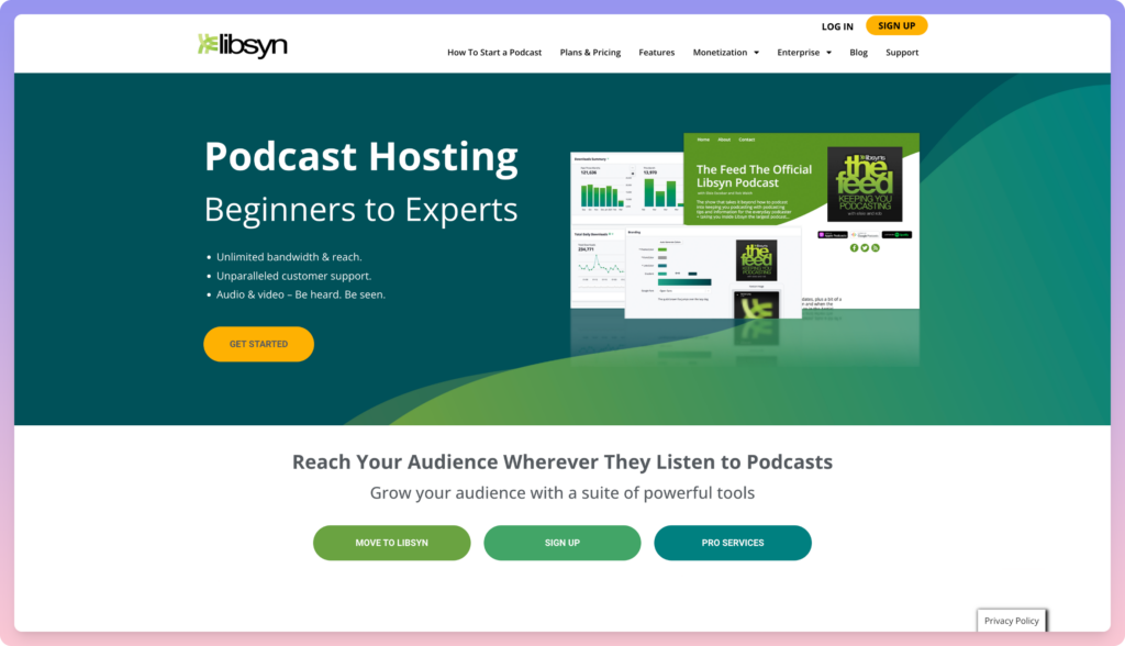 libsyn - best podcast hosting platform