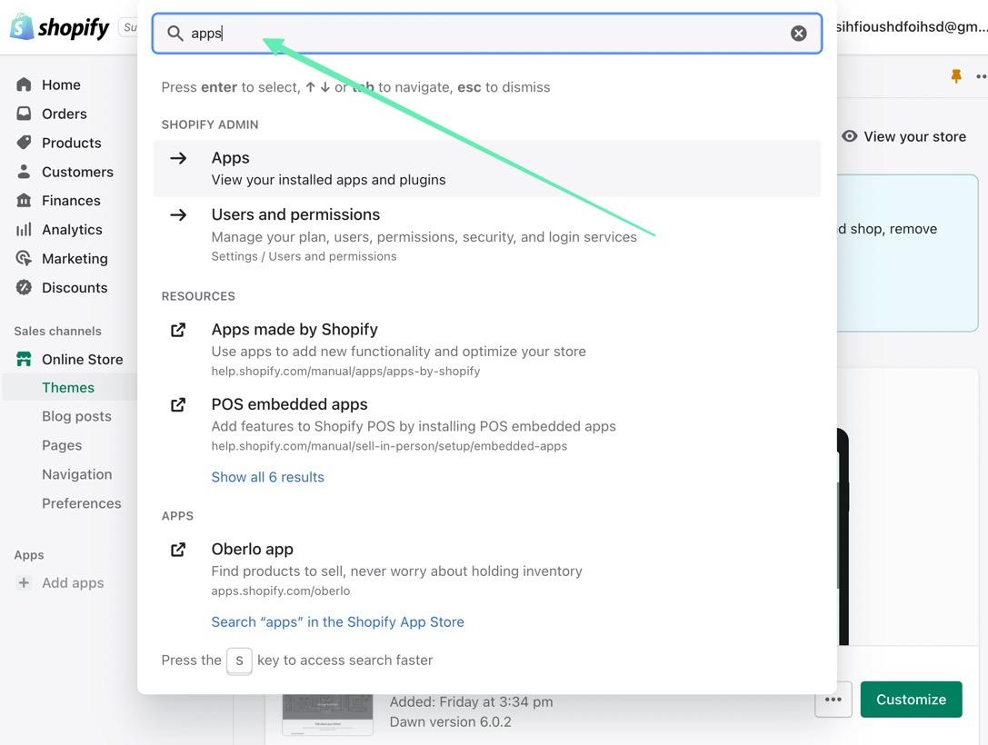 search bar