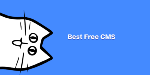 best free cms social