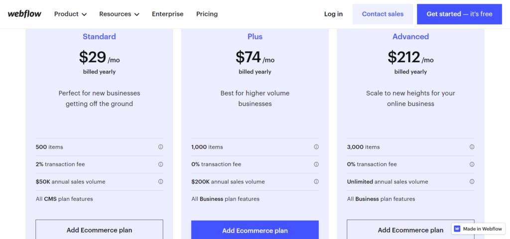 Fluid Engine vs Webflow