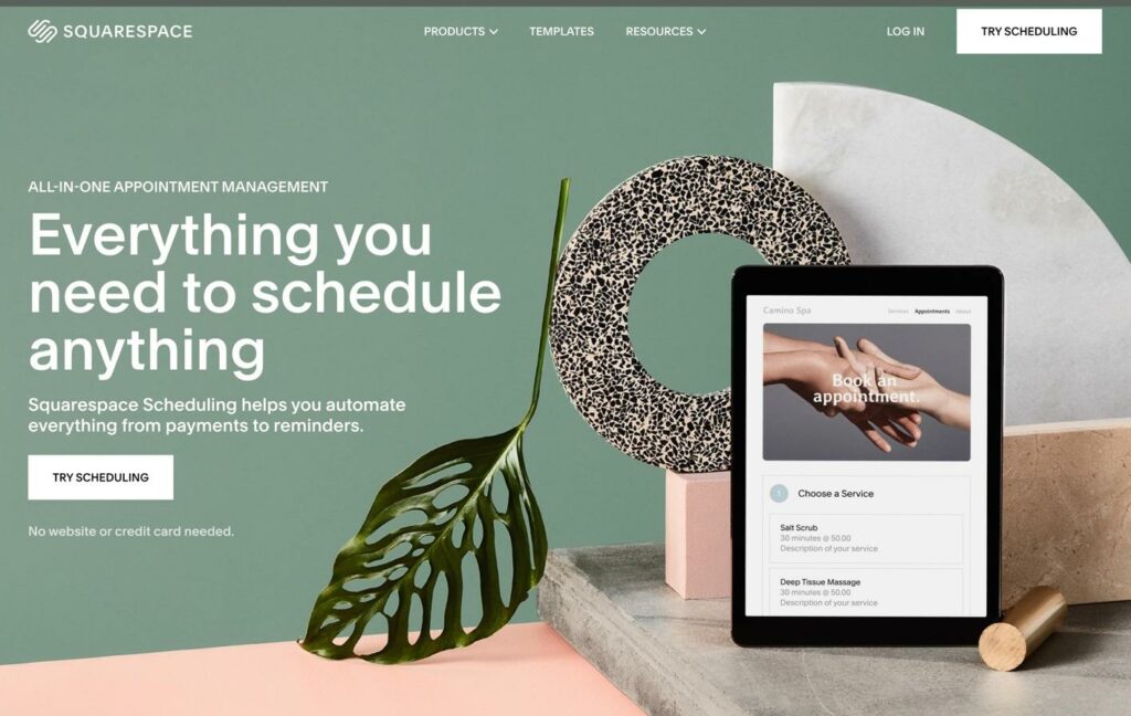 squarespace scheduling - best free appointment scheduling apps