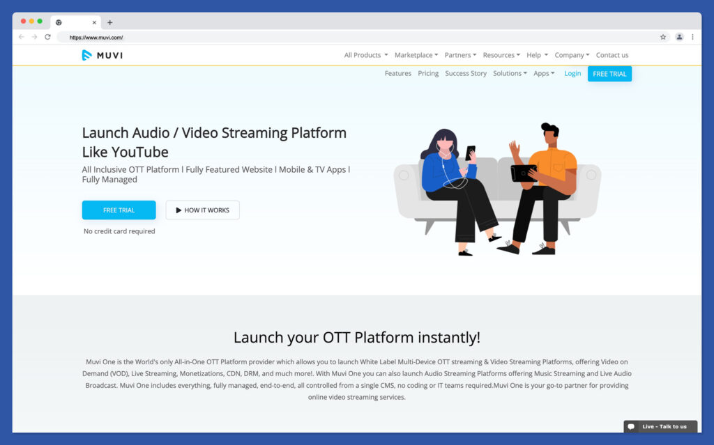 muvi - best youtube alternatives