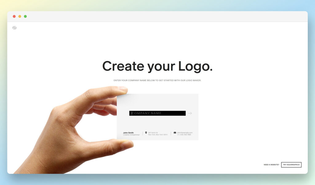 squarespace logo maker - best logo maker