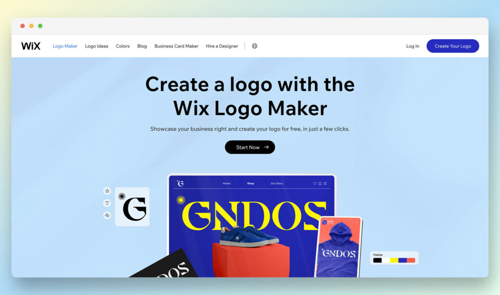 wix logo maker - best free logo maker