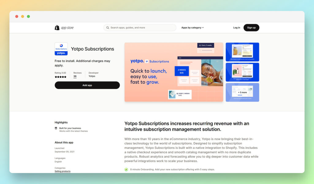 Yotpo Subscriptions - Best Shopify Subscription AppsBest Shopify Subscription Apps