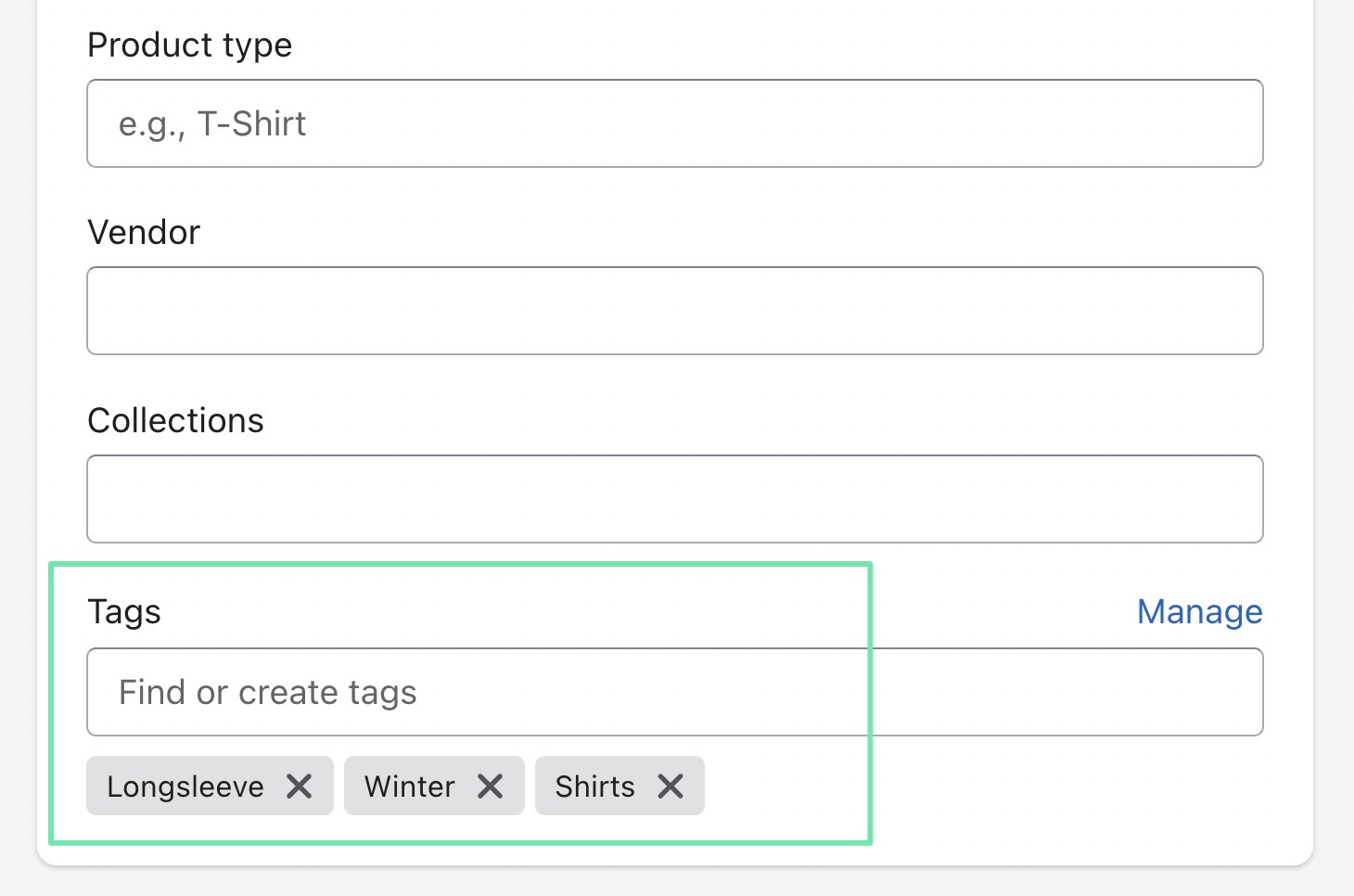 fix Shopify duplicate content caused by tags
