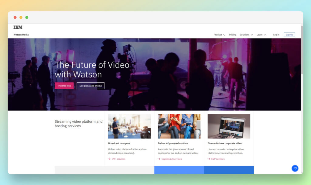 IBM Cloud Video - Best Dacast Alternatives
