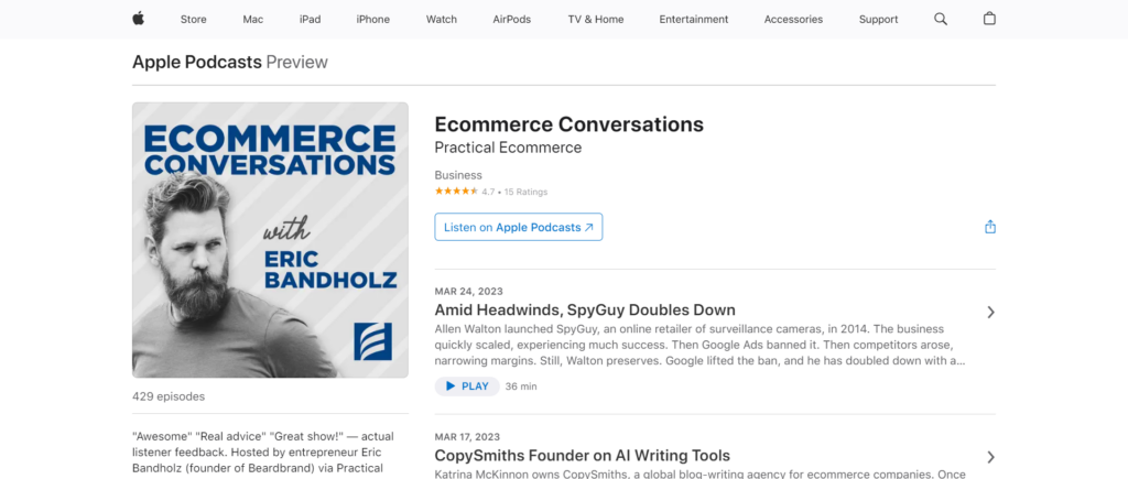 Best Ecommerce Podcasts