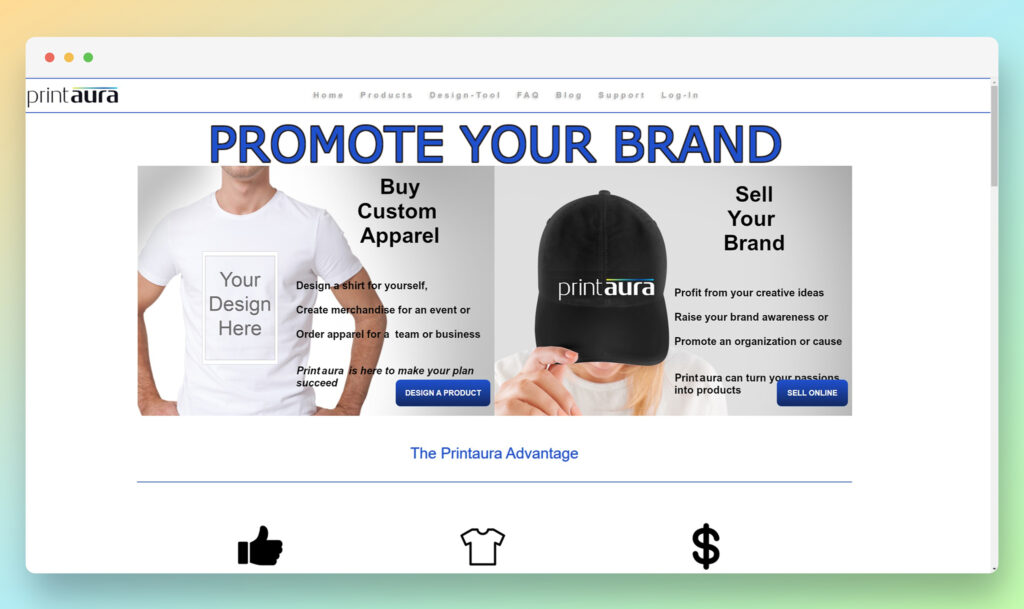 print aura - Print on Demand Hoodies