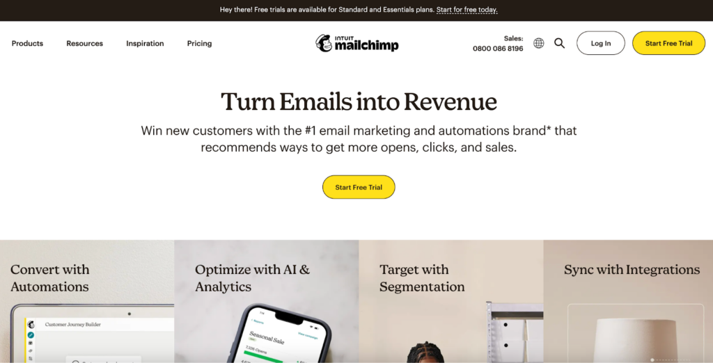 Contact Contact vs Mailchimp