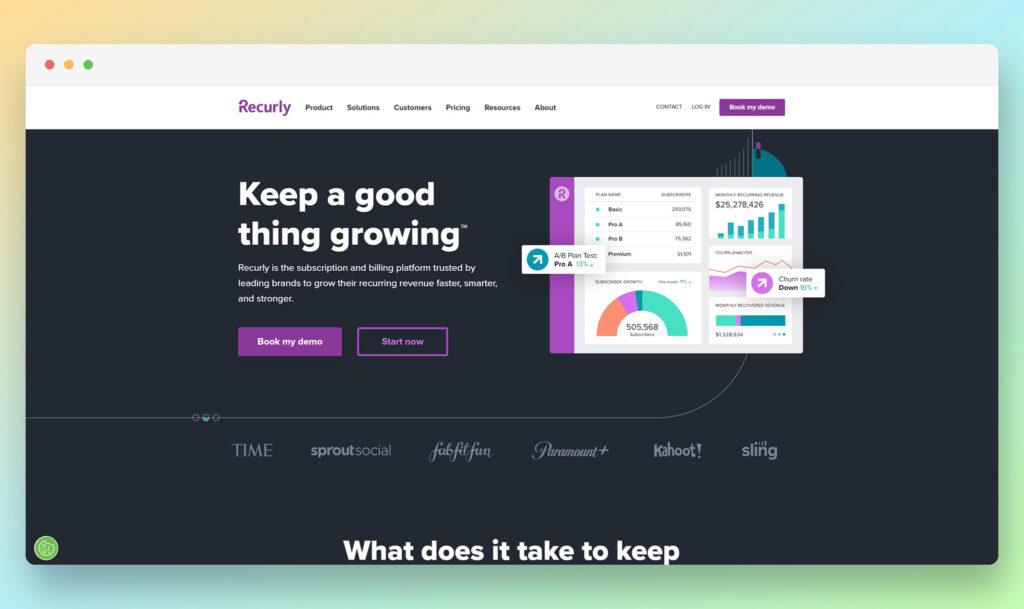 Recurly - Best Ecommerce Platforms for Subscriptions