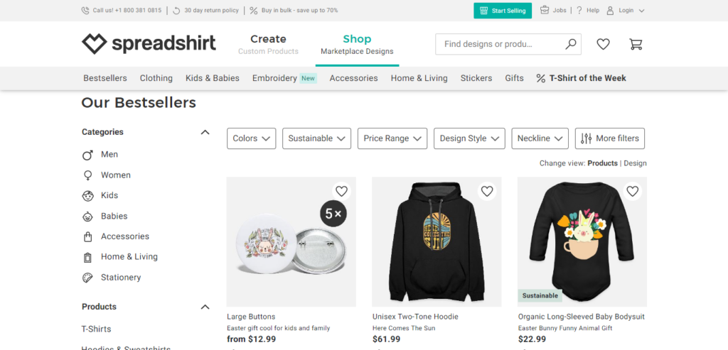 Spreadshirt Review
