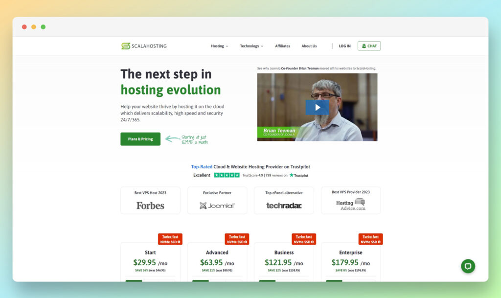 Scalahosting - Best Ecommerce Hosting Platforms to Consider in 2023