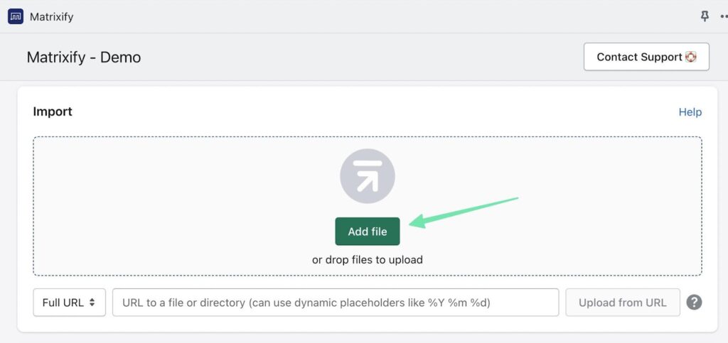 adding a file to migrate from Wix to Shopify