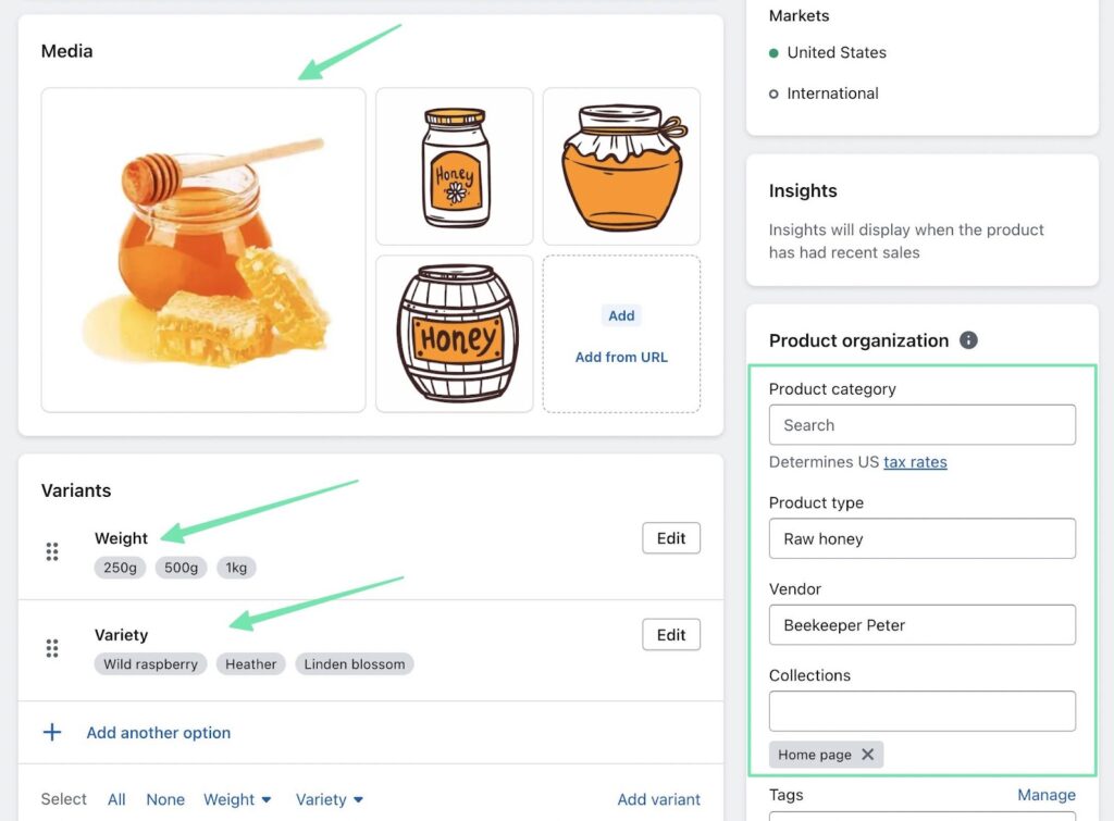 looking at the migrating product details